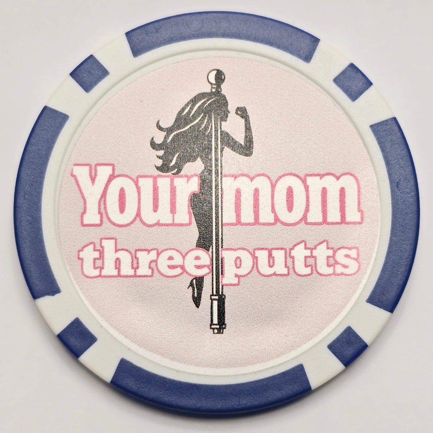 Ball Marker Poker Chip "5 Pack" $12