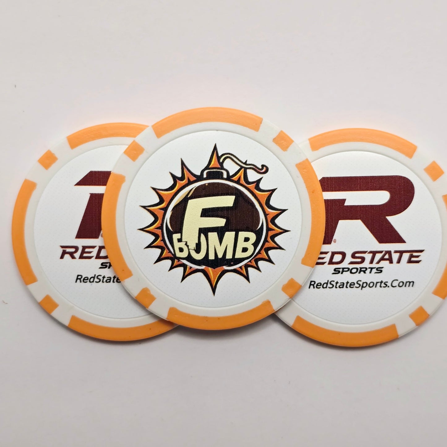 Ball Marker Poker Chip "5 Pack" $12