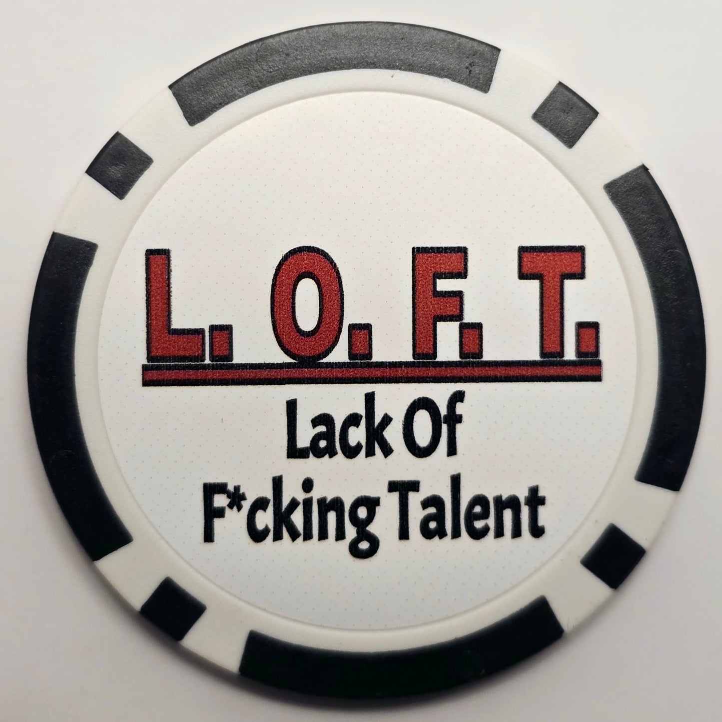 Ball Marker Poker Chip "5 Pack" $12