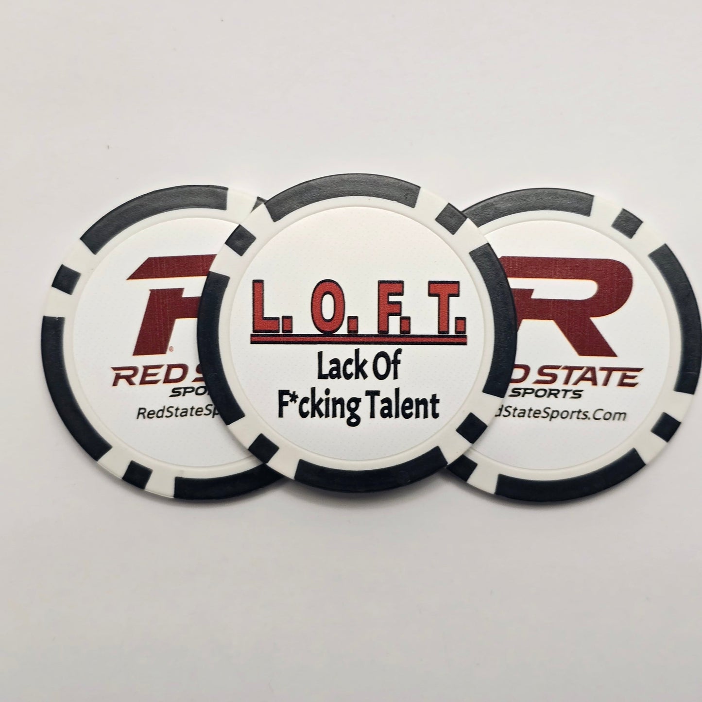 Ball Marker Poker Chip "5 Pack" $12