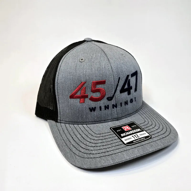 45 / 47 Winning! Embroidered Hat (Standard OSFM Size)